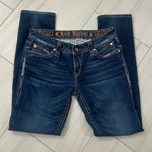 Like new! Buckle Rock Revival Jeans Kathy Skinny